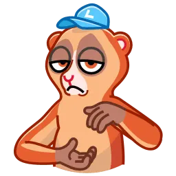Лемур Лорис sticker 12