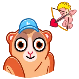 Лемур Лорис sticker 6