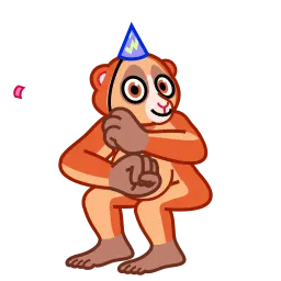 Лемур Лорис sticker 8