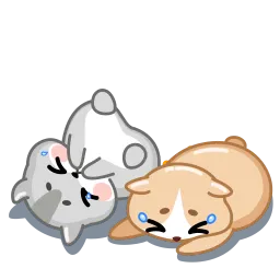 Влюблённые хомяки Telegram sticker pack