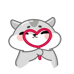 Влюблённые хомяки sticker 5