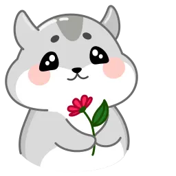 Влюблённые хомяки sticker 10