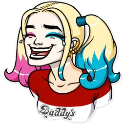 Harley Quinn Telegram sticker pack