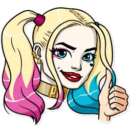 Harley Quinn sticker 3