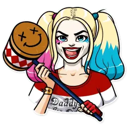 Harley Quinn sticker 4