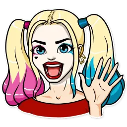 Harley Quinn sticker 5