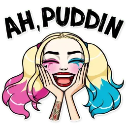 Harley Quinn sticker 6