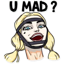 Harley Quinn sticker 7