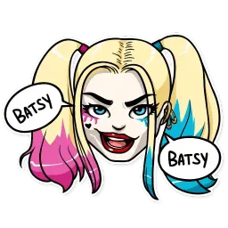 Harley Quinn sticker 9