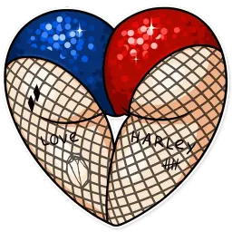 Harley Quinn sticker 10