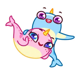 Нарвалы sticker 5