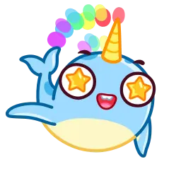 Нарвалы sticker 8