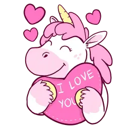 Единорог Telegram sticker pack