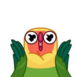 Влюбленные птички sticker 11