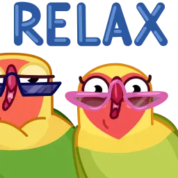 Влюбленные птички sticker 12
