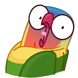 Влюбленные птички sticker 3