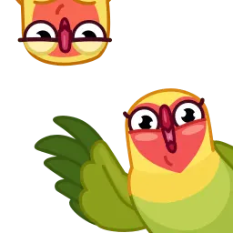 Влюбленные птички sticker 4