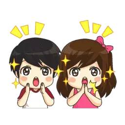 Милая парочка Stickers | Стикеры sticker 6