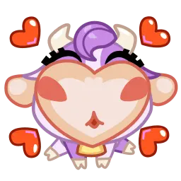 Милая корова sticker 2