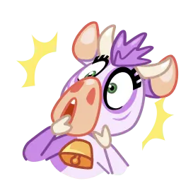 Милая корова sticker 4