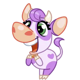 Милая корова sticker 9