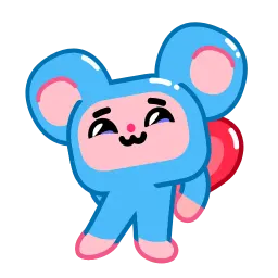 Влюбленные мыши sticker 7