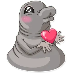Homunculus Loxodontus sticker 2