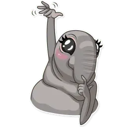 Homunculus Loxodontus sticker 5