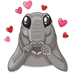Homunculus Loxodontus sticker 6