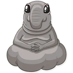 Homunculus Loxodontus sticker 7