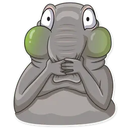Homunculus Loxodontus sticker 8