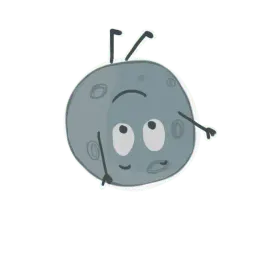 Луна sticker 3