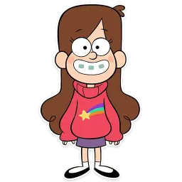 Мэйбл sticker 2