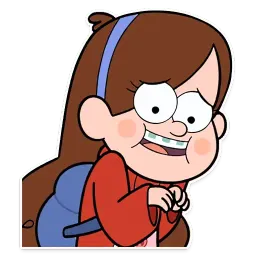 Мэйбл sticker 3