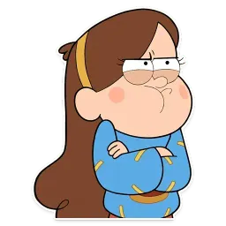 Мэйбл sticker 4