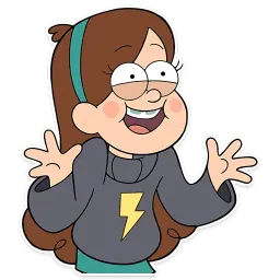 Мэйбл sticker 5
