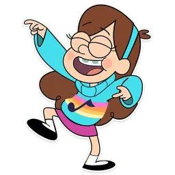 Мэйбл sticker 10