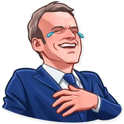 Эммануэль Макрон Telegram sticker pack