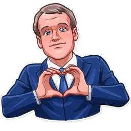 Эммануэль Макрон sticker 2