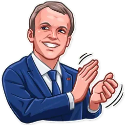 Эммануэль Макрон sticker 10