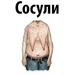 🐷 Типы Мужских Сисек @TuristasTV sticker 12