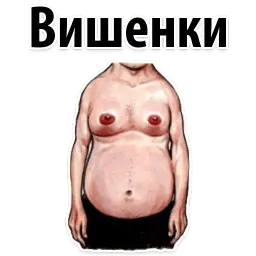 🐷 Типы Мужских Сисек @TuristasTV sticker 5