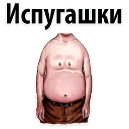 🐷 Типы Мужских Сисек @TuristasTV sticker 10