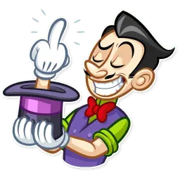 Marcus the Magician sticker 7