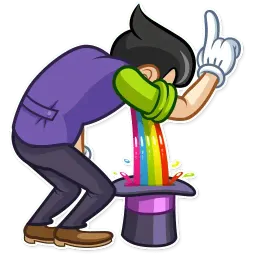 Marcus the Magician sticker 10