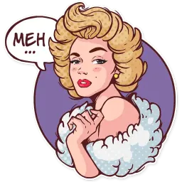 Marilyn sticker 11