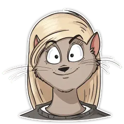 Mary (Bird Born) Telegram sticker pack