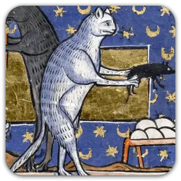 Medieval Cats sticker 11