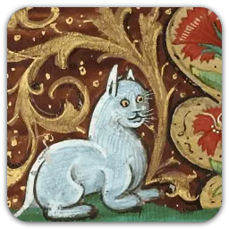 Medieval Cats sticker 3