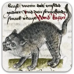 Medieval Cats sticker 4